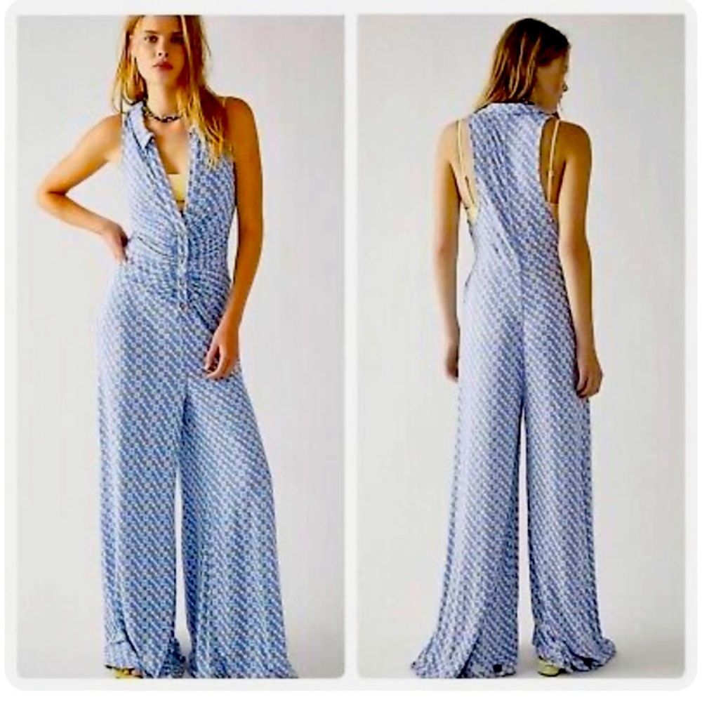 NWT Free People Shayla jumpsuit perfect for summer. Size S